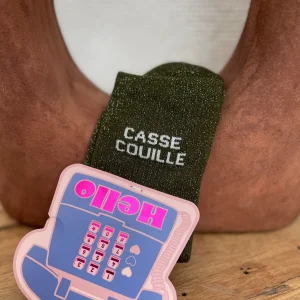 CHAUSSETTES CASSE COUILLE KAKI