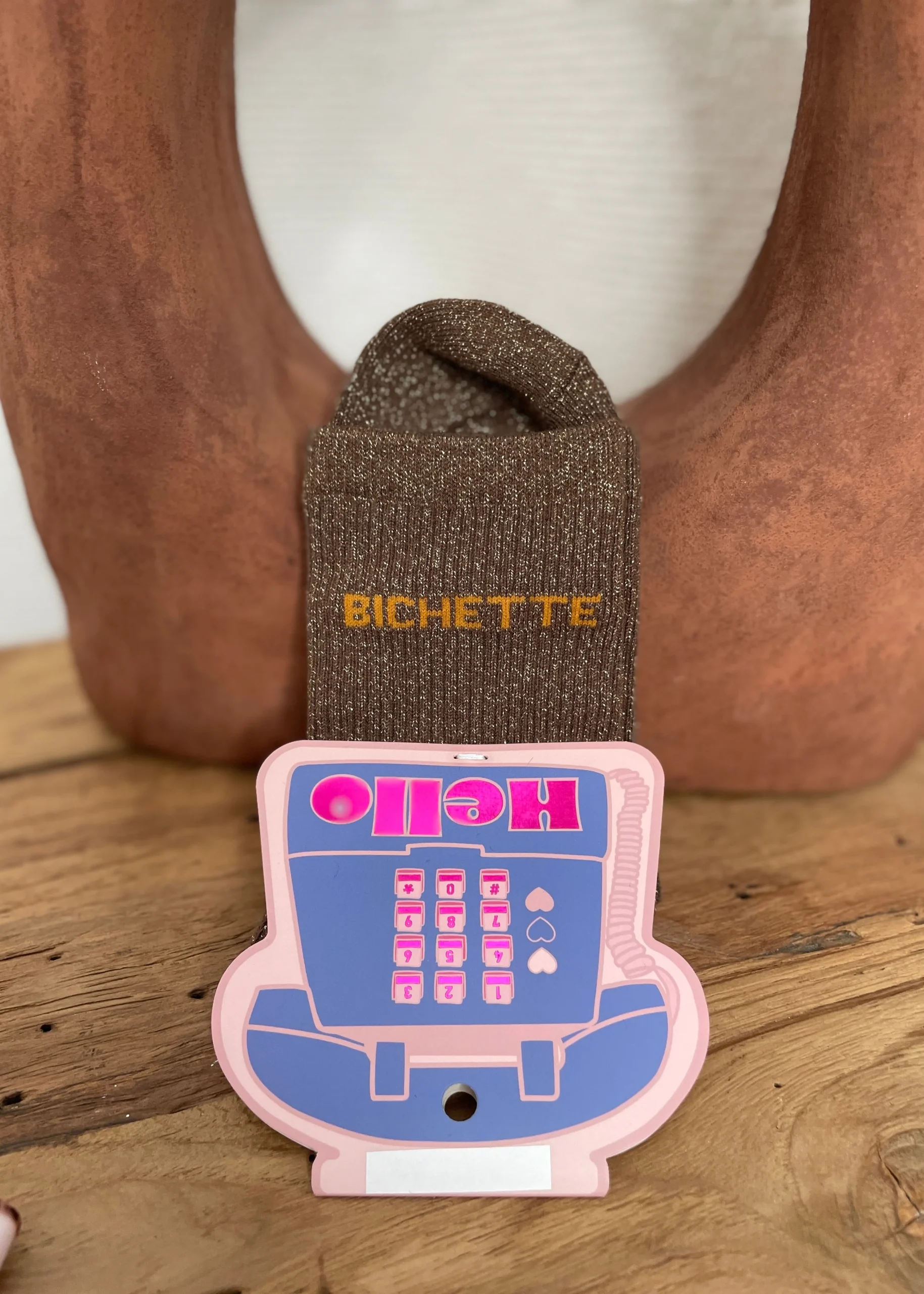 CHAUSSETTES BICHETTE MARRON