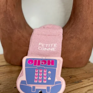 CHAUSSETTES PETITE CONNE ROSE