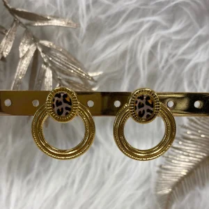 BOUCLES D'OREILLES CERCLE LEO