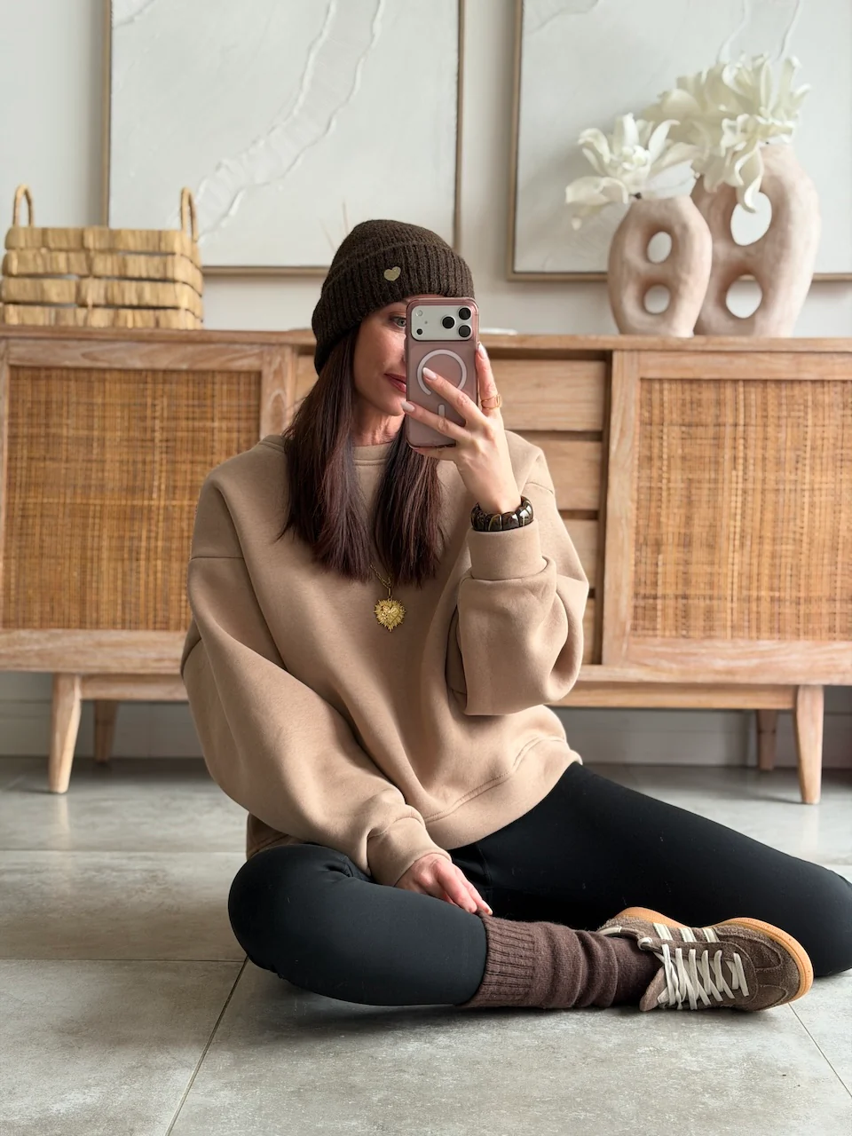 BONNET MELANIE MARRON – Image 5