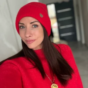 BONNET MELANIE ROUGE