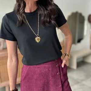 TEE SHIRT SOPHIA NOIR