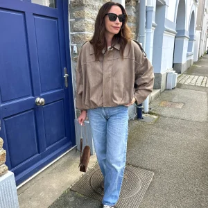 VESTE AGATHE TAUPE