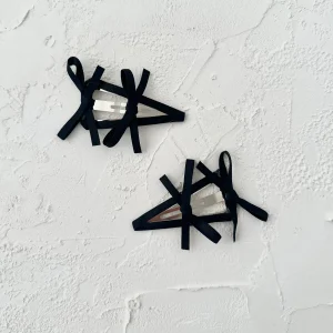 Pinces à cheveux doubles nœuds