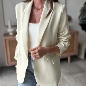BLAZER LUDIVINE ECRU