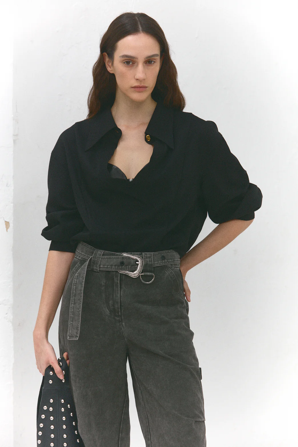 Chemise Fleurine-Noir – Image 4