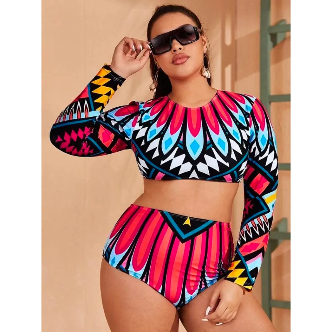 Maillot de bain en pagne wax – Image 3