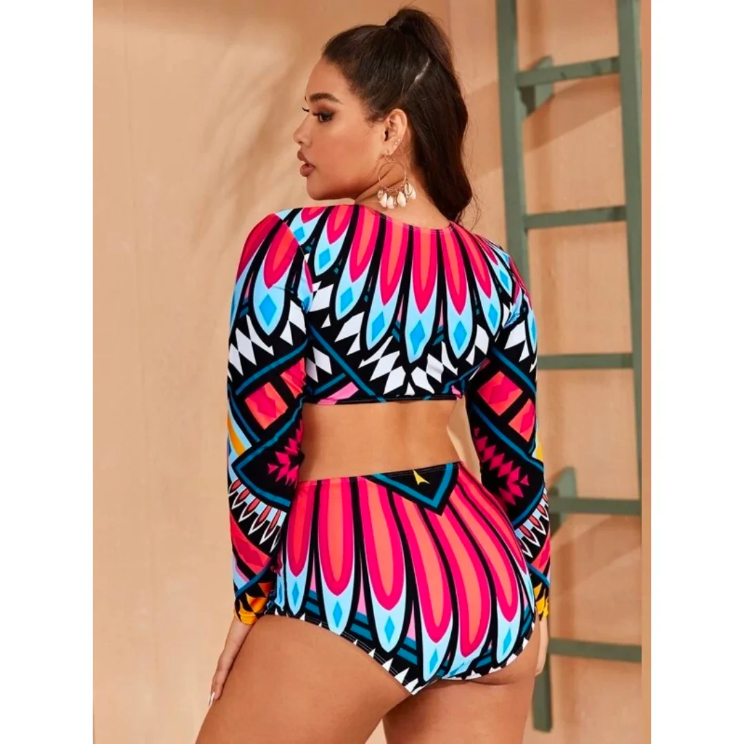 Maillot de bain en pagne wax – Image 4