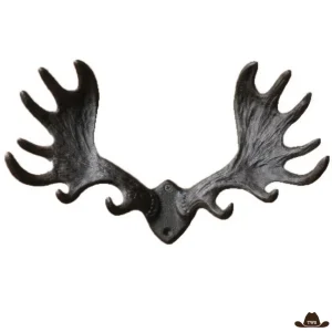 Porte Manteau Mural Bois de Cerf