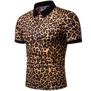 T-shirt Léopard Africain Homme