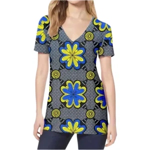 T-shirt Africain Swag Femme