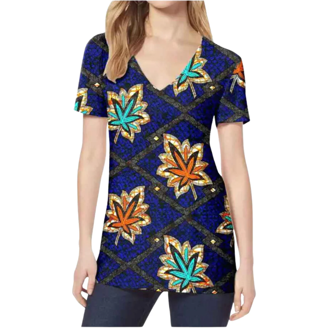 T-shirt Africain Swag Femme – Image 3