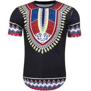 T-shirt Boubou Africain Homme
