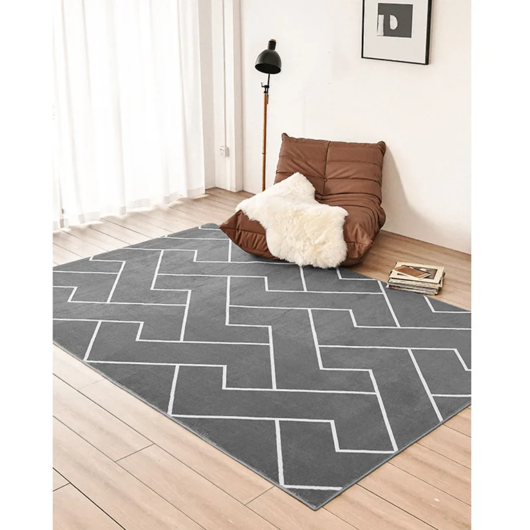 Tapis Africain Gris – Image 2