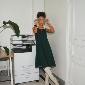 Ariella "After Workout" Robe Vert Vintage