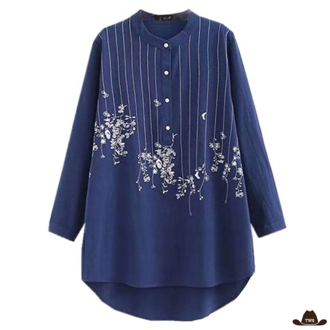 Blouse de Western Bleue