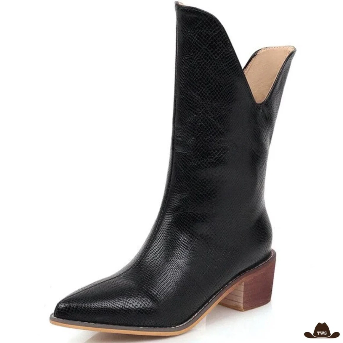 Bottes Country Blanches – Image 3