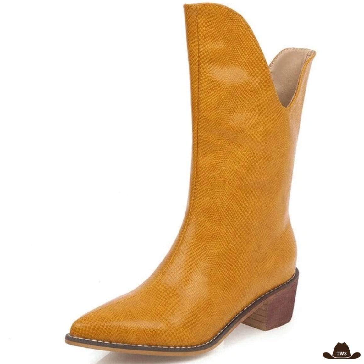 Bottes Country Blanches – Image 7