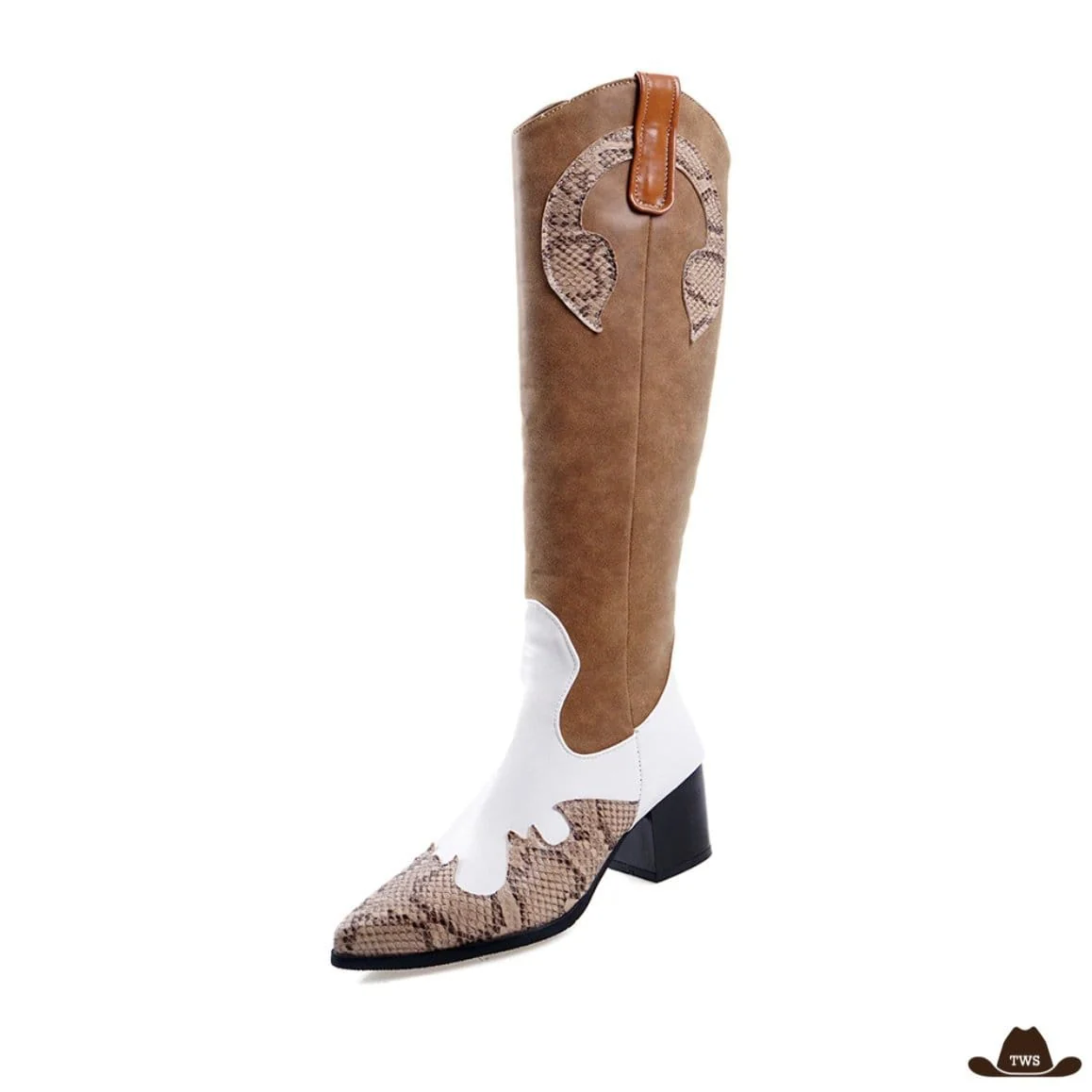 Bottes Cowboy Noires Femme – Image 3