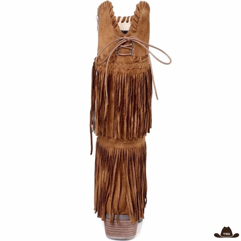 Bottes en Cuir Western Femme – Image 5