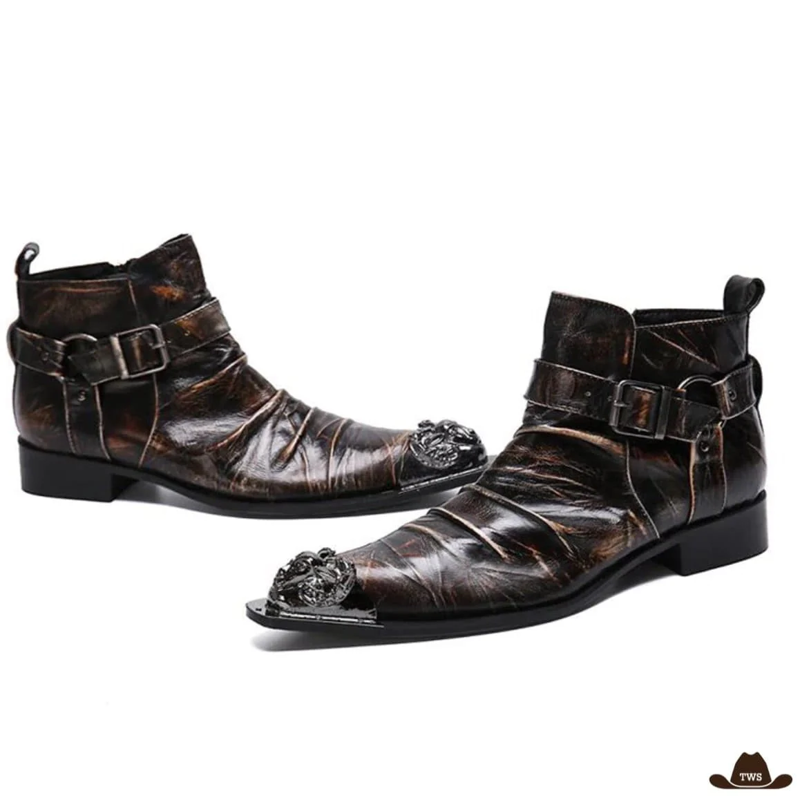 Bottines Cowboy Vintage – Image 5