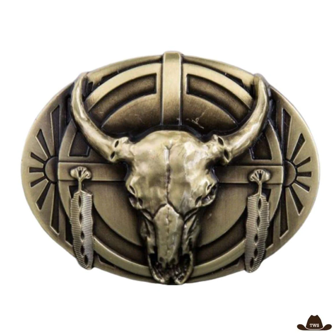 Boucle de Ceinture Western Homme Tête de Mort – Image 3