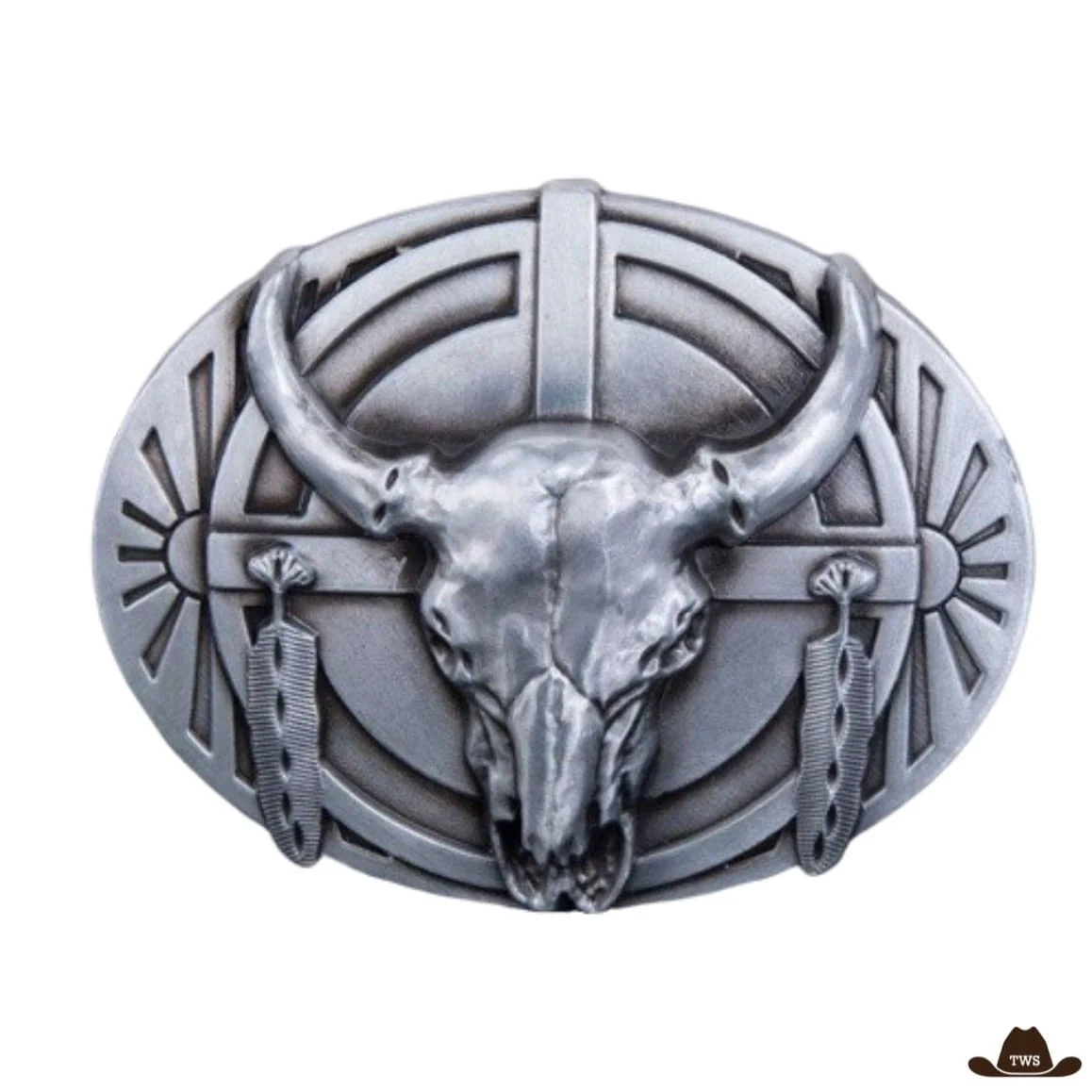 Boucle de Ceinture Western Homme Tête de Mort – Image 5