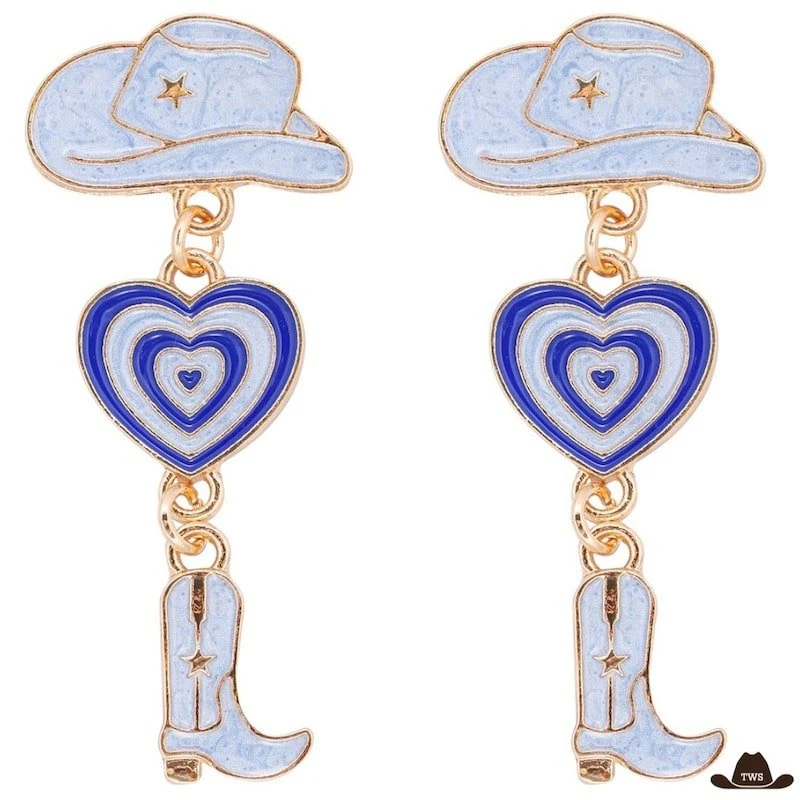 Boucles d'Oreilles Danse Country – Image 3