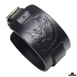 Bracelet Homme Cuir Aigle