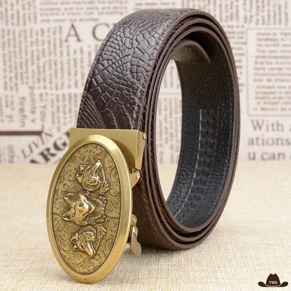 Ceinture Camel Boucle Western – Image 4