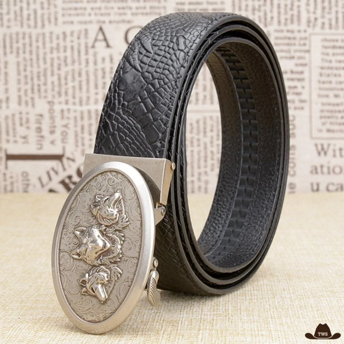 Ceinture Camel Boucle Western – Image 9