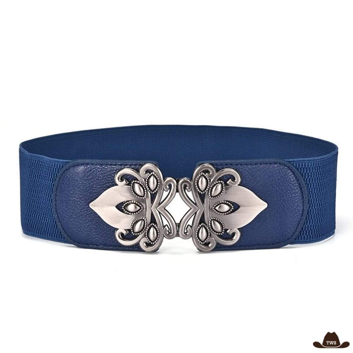 Ceinture Cowboy Double Boucle Rouge – Image 6