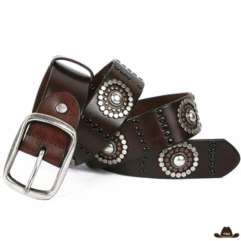 Ceinture Cowboy Cloutée – Image 3