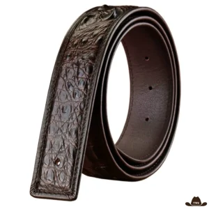 Ceinture Cowboy Crocodile