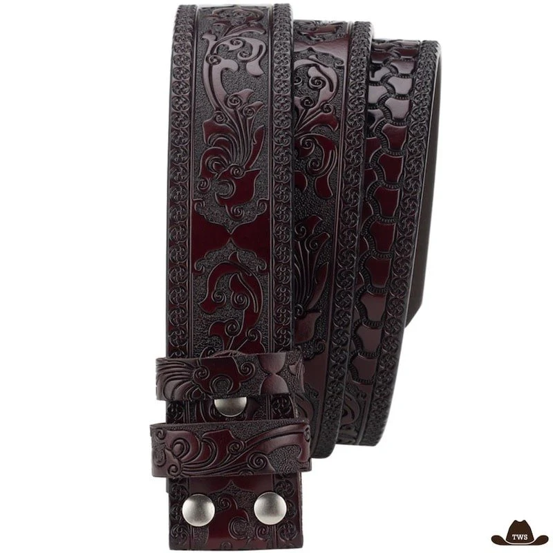 Ceinture Cuir Pour Boucle Western – Image 4