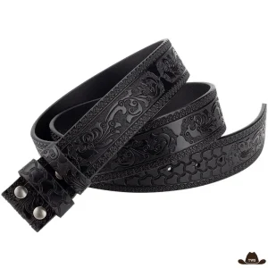 Ceinture Cuir Pour Boucle Western