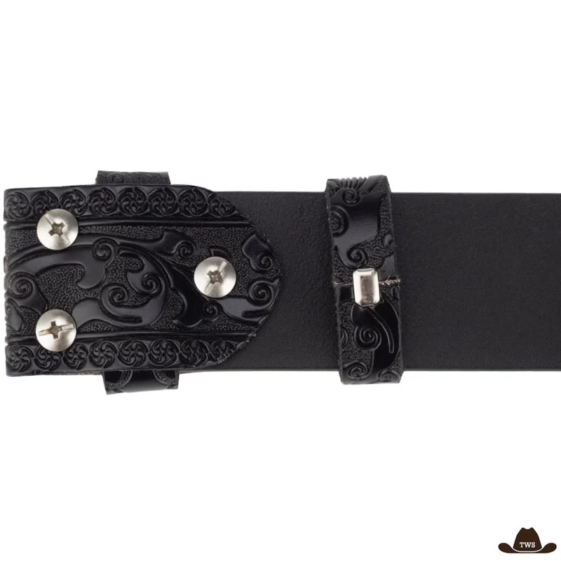 Ceinture Cuir Pour Boucle Western – Image 7