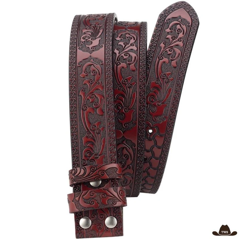 Ceinture Cuir Pour Boucle Western – Image 5