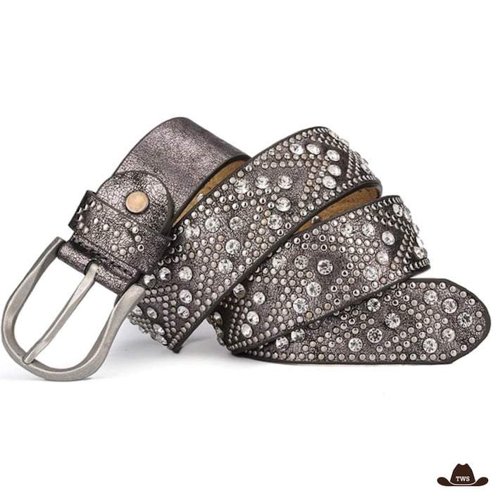 Ceinture Équitation Western Show Strass – Image 3