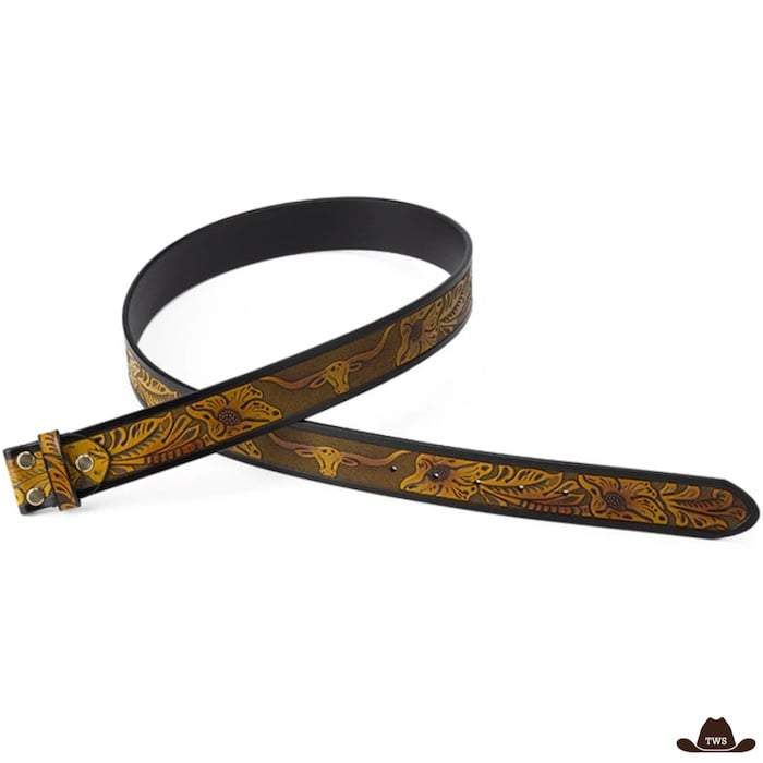 Ceinture Western Pour Boucle Interchangeable – Image 4