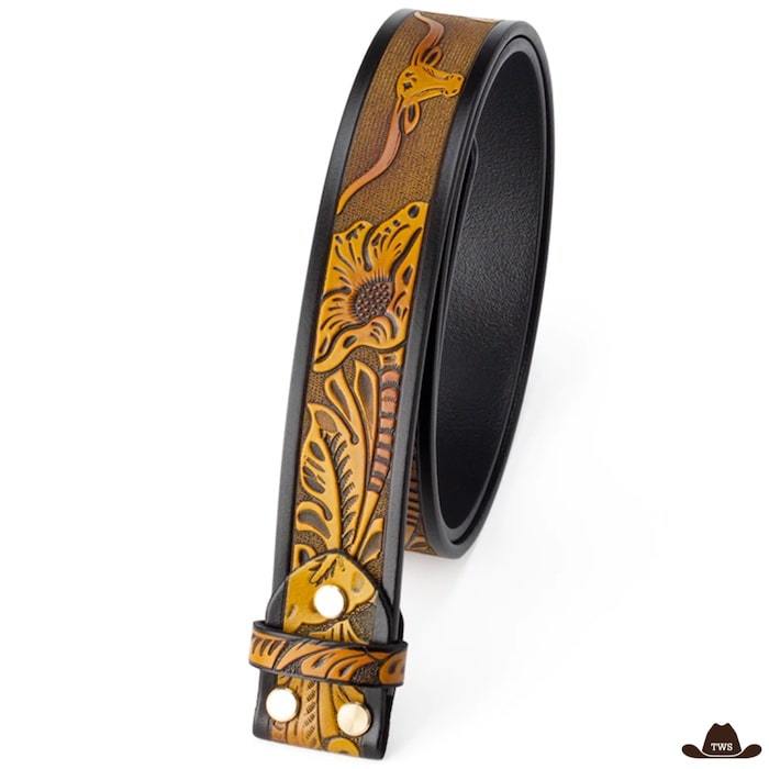 Ceinture Western Pour Boucle Interchangeable – Image 2