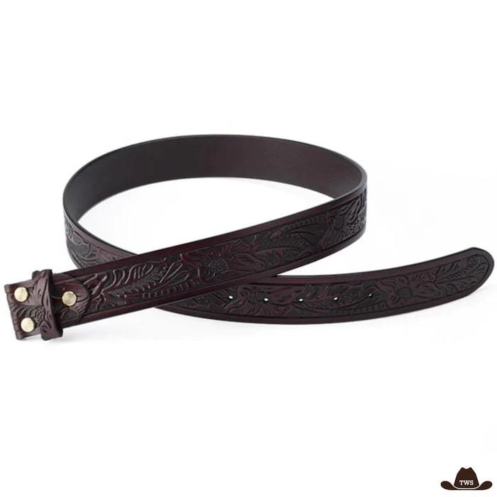 Ceinture Western Pour Boucle Interchangeable – Image 5