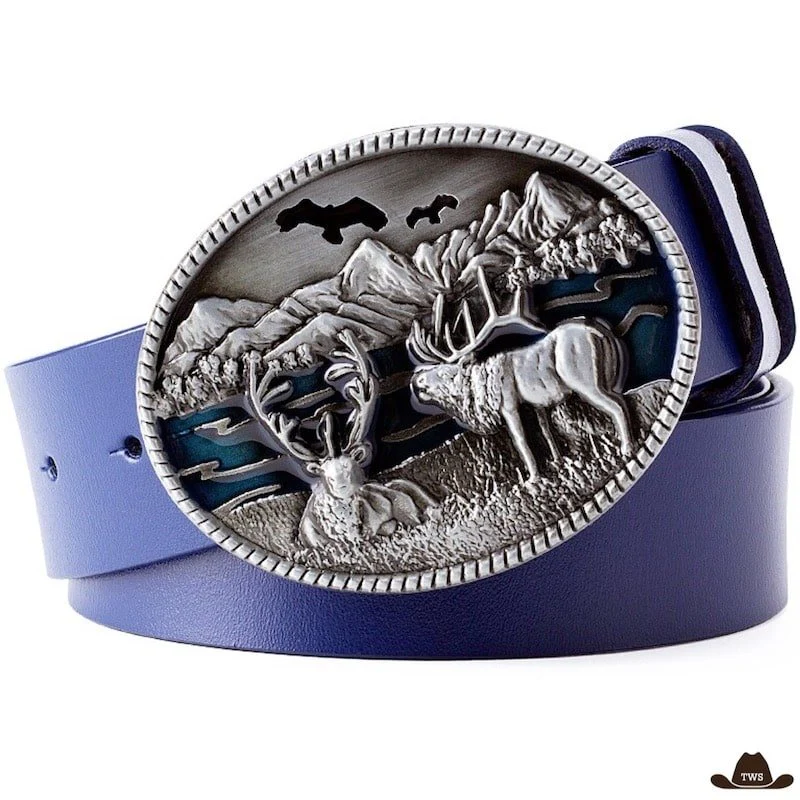 Ceinture Western Rouge – Image 5
