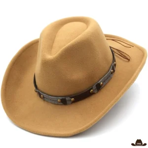 Chapeau de Cowboy Avec Ficelle