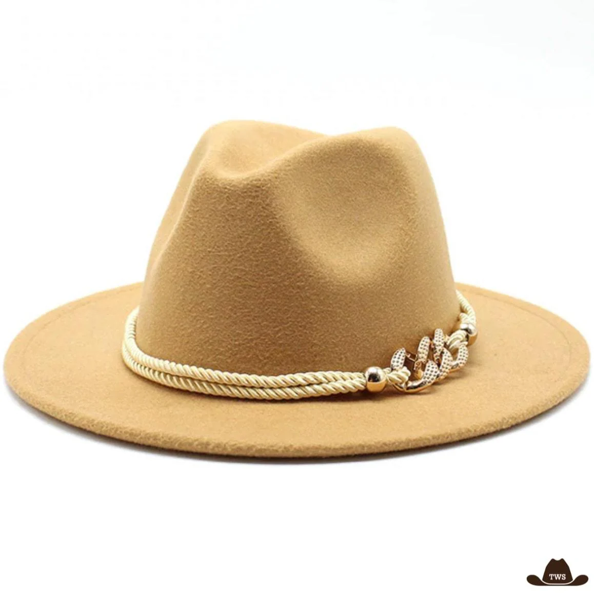 Chapeau de Cowboy Femme Blanc – Image 6