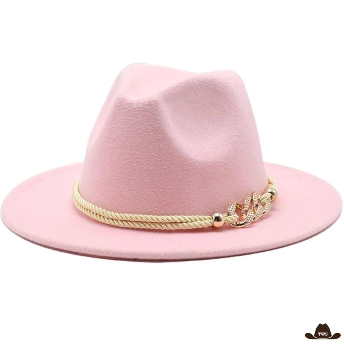 Chapeau de Cowboy Femme Blanc – Image 3