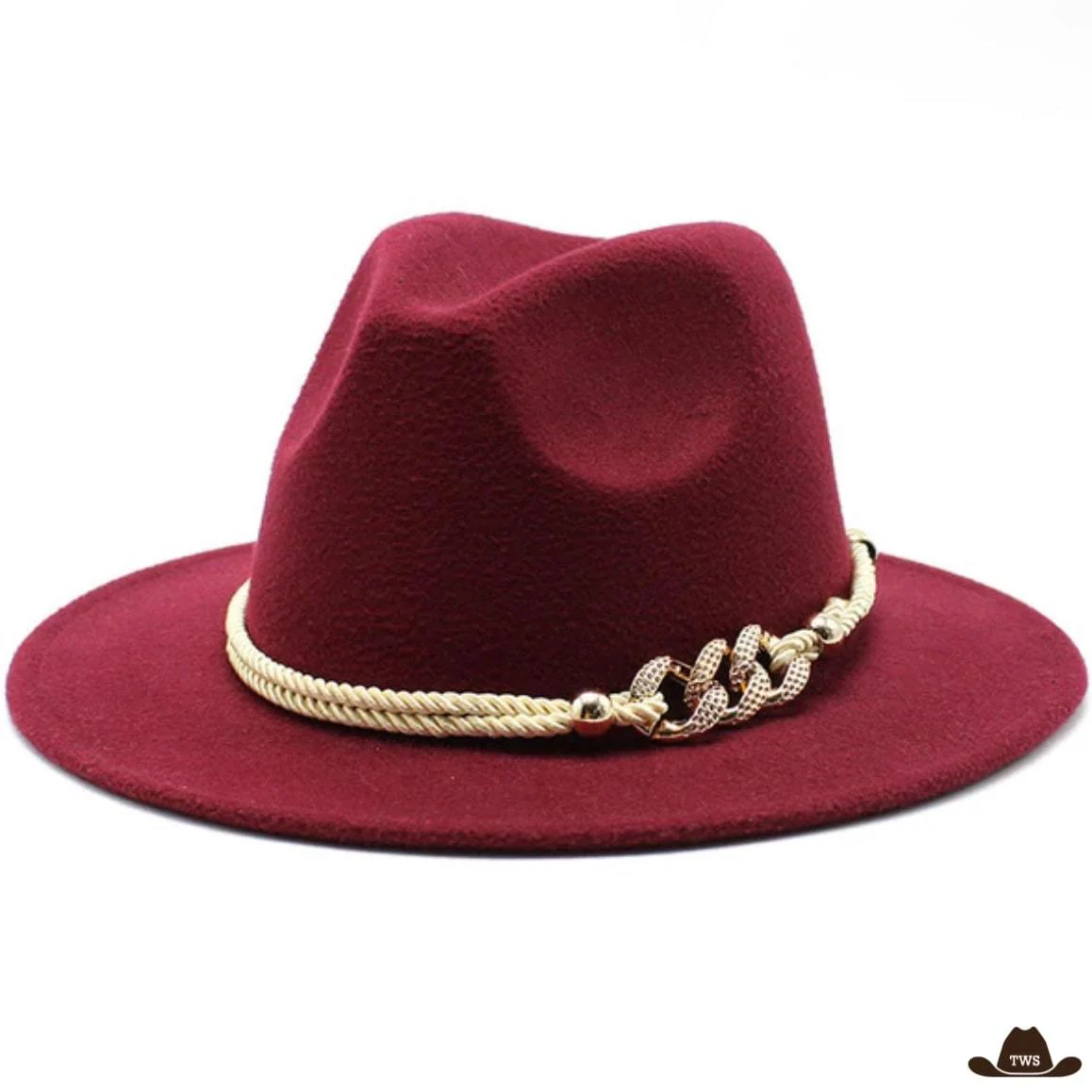 Chapeau de Cowboy Femme Blanc – Image 4