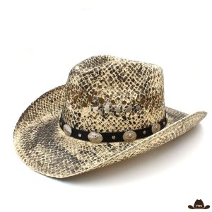 Chapeau de Cowboy Paille Été