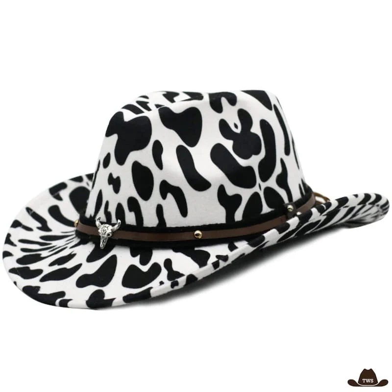 Chapeau de Cowboy Vache – Image 2